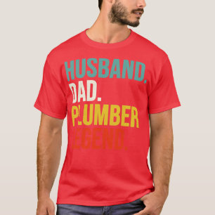 Camiseta Marido papá Plumber Legend