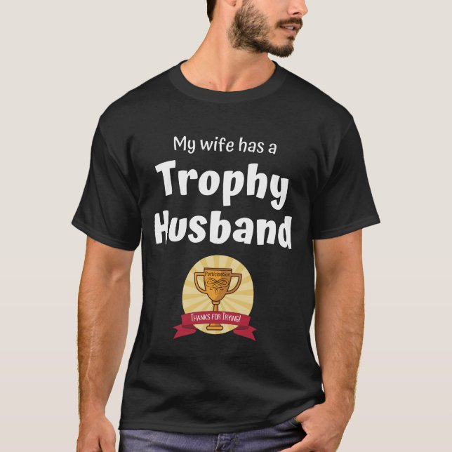 Camiseta Marido trofeo de participación  (Anverso)