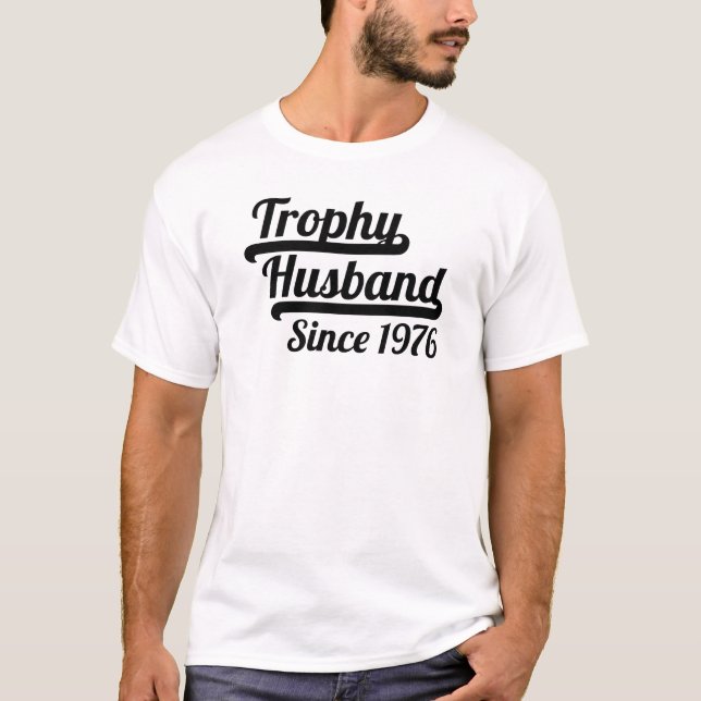 Camiseta Marido trofeo desde 1976 (Anverso)