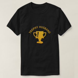 Camiseta Marido trofeo ¿Qué puedo decir que soy el premio?
