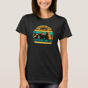 Camiseta Marido Y Esposa Camping Partners For Life Sweet F