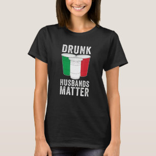 Camiseta Maridos borrachos importan Italia Bandera italiana