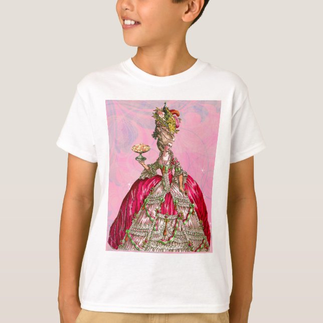 Camiseta Marie Antoinette Déjalos Comer Pastel (Anverso)