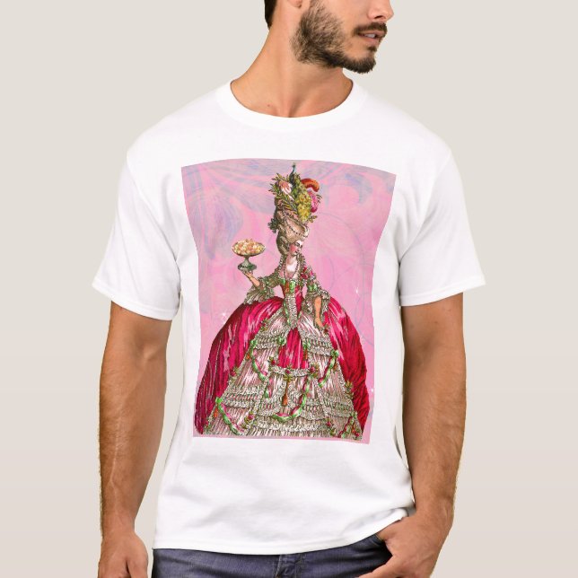 Camiseta Marie Antoinette Déjalos Comer Pastel (Anverso)