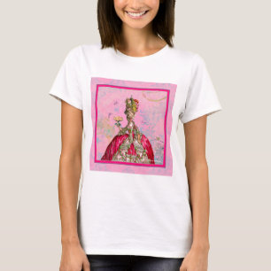 Camiseta Marie Antoinette Que coman pastel y pavo real