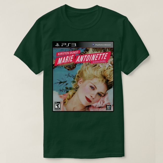 Camiseta Marie Antoinette Rated T para adolescente (Diseño del anverso)