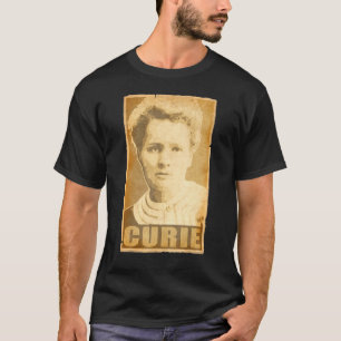 Camiseta Marie Curie Torn Propaganda Poster