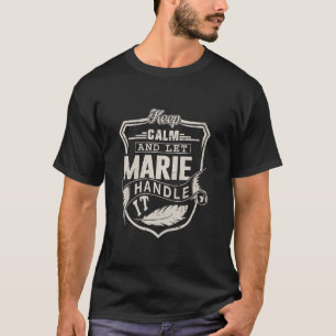 Camiseta Marie First Name Shirt Marie Nombre cumpleaños