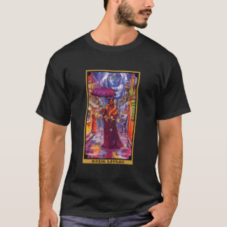 Camiseta Marie Laveau Justice Tarot Card Voodoo Witch New O