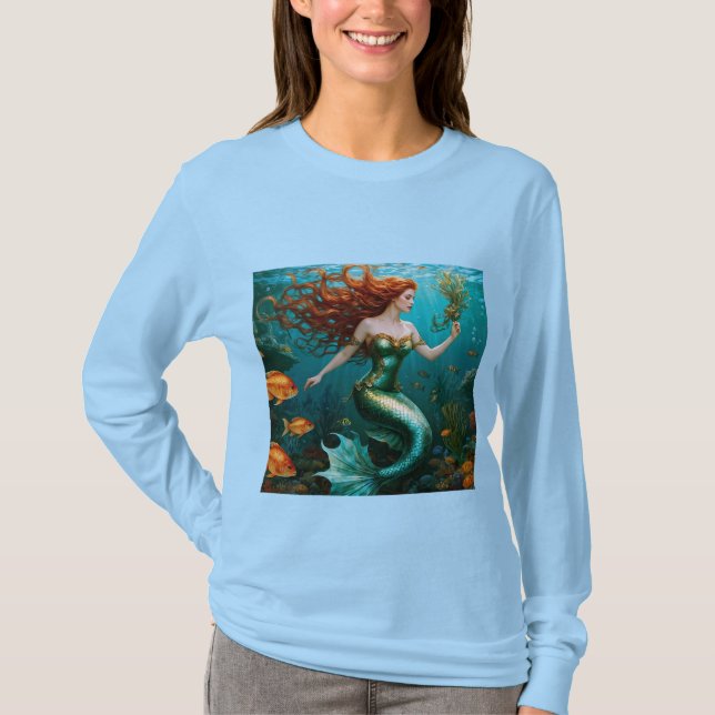 Camiseta "Marielle" - Hermosa sirena bailarina (Anverso)