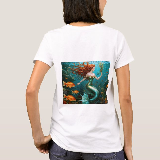 Camiseta "Marielle" - Hermosa sirena bailarina (Reverso)