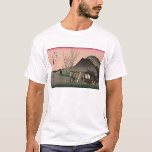 Camiseta Mariko, 53 estaciones del camino de Tokaido,