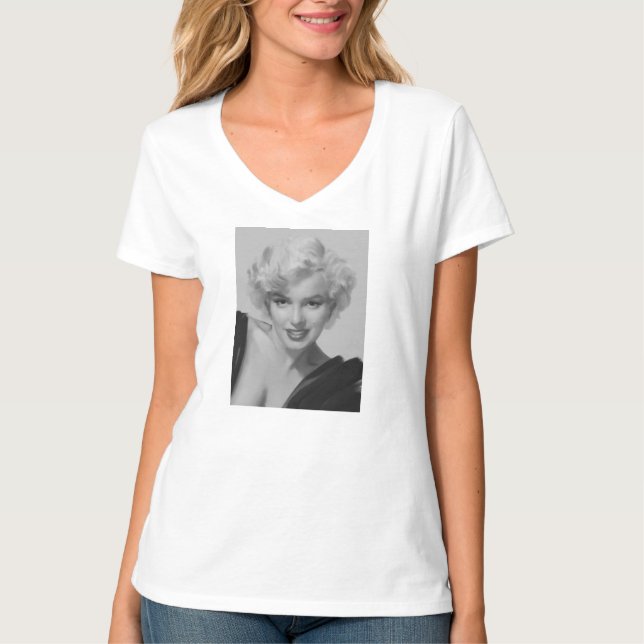 Camiseta Marilyn la mirada (Anverso)