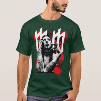 Camiseta Marilyn Manson retro
