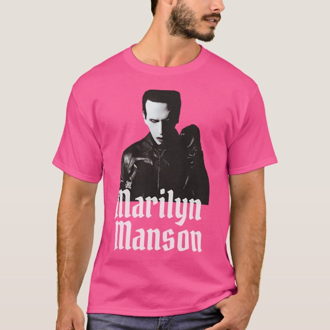 Camiseta Marilyn Manson - Un Asesinato Bajo Dios (Anverso)