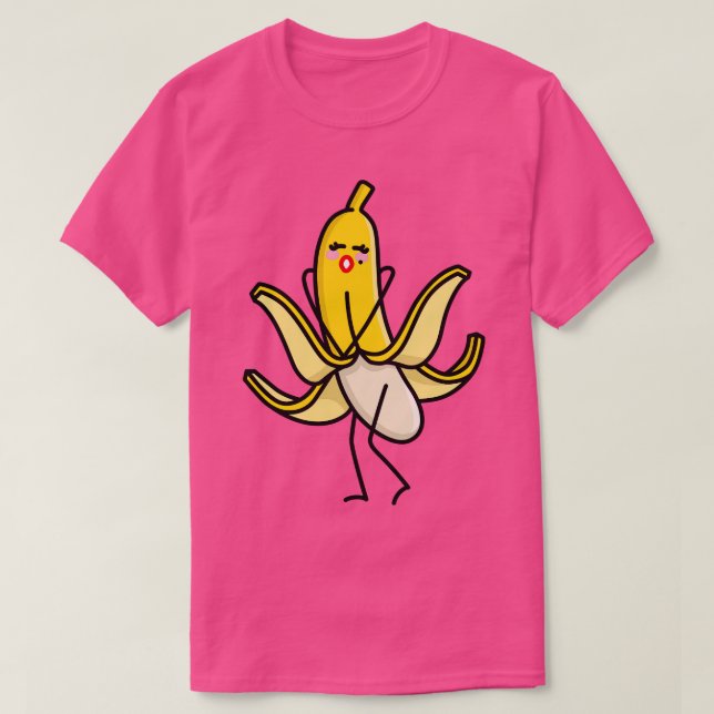 Camiseta Marilyn Monroe sexy banana que sopla falda de maíz (Diseño del anverso)