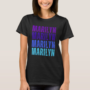 Camiseta Marilyn Nombre Personalizado I Love Marilyn 1