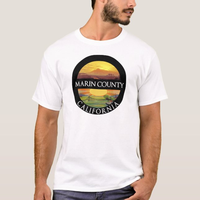 Camiseta Marin County Mount Tamalpais (Anverso)