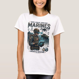 Camiseta marina