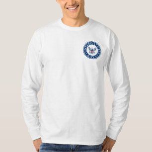 Camiseta Marina de Estados Unidos Alteración naval Emblem