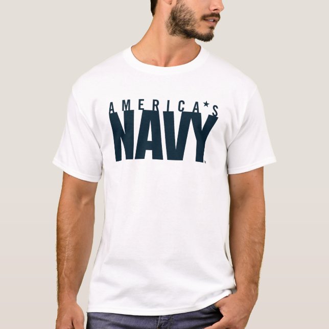 Camiseta Marina de Estados Unidos | Armada estadounidense (Anverso)