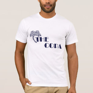 Camiseta Marina de guerra de Copa en blanco