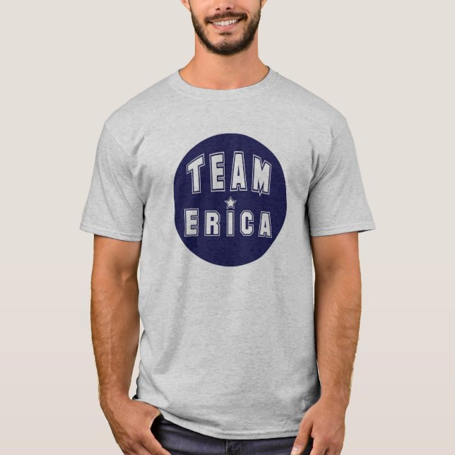 Camiseta Marina de guerra de Erica del equipo (Anverso)