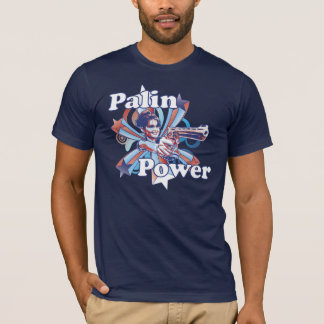 Camiseta Marina de guerra del poder de Palin