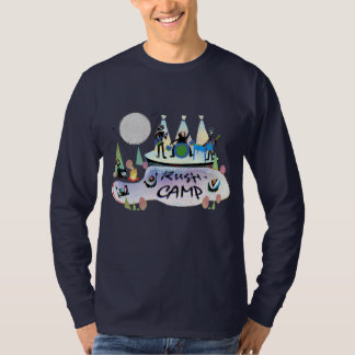 Camiseta ¡Marina de guerra larga básica RushCamp de la