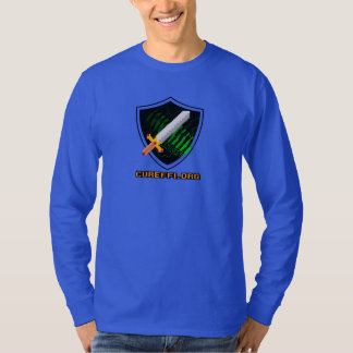 Camiseta Marina de guerra larga CureFFI.org de American