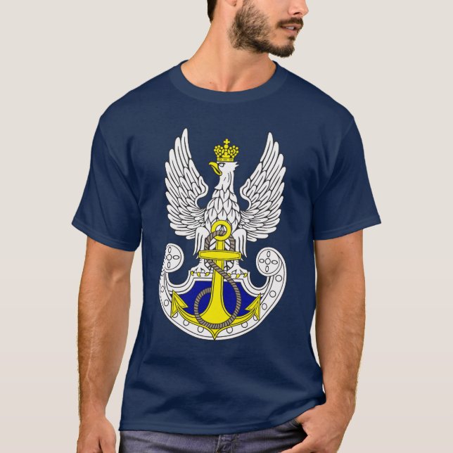 Camiseta Marina de guerra polaca (Anverso)