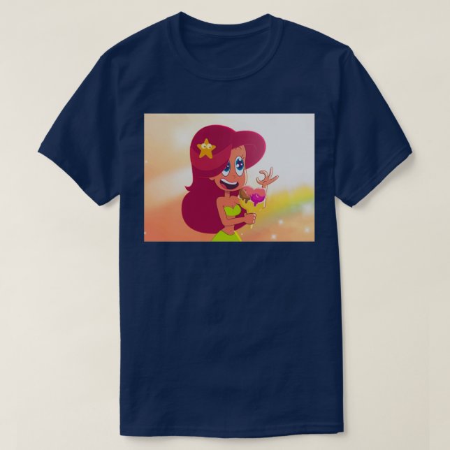 Camiseta Marina de Zig y Sharko 3 (Diseño del anverso)