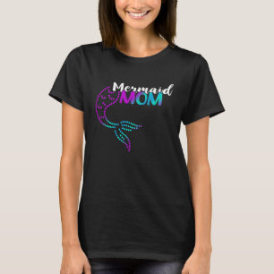 Camiseta Marina Mermaid Love Mermaid Mom Tail Sea Creation
