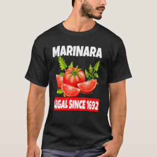 Camiseta Marinara De Comida Italiana Para Salsa De Tomate