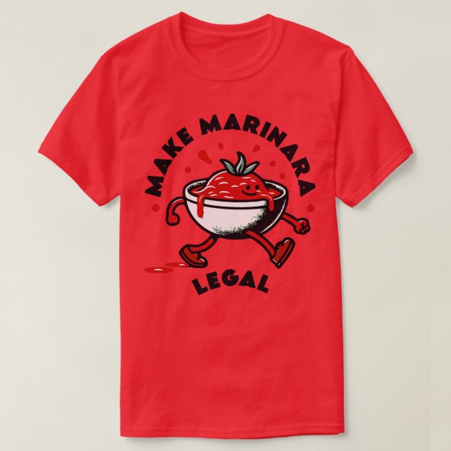Camiseta Marinara Legal 1 (Diseño del anverso)