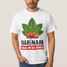 Marinara Legal en 50 estados Basil y Tomates