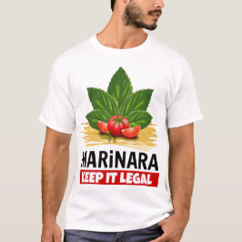 Camiseta Marinara lo guarda los espaguetis legales de los