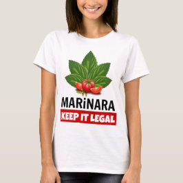 Camiseta Marinara mantenga su fundamento jurídico deja toma