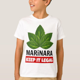 Camiseta Marinara Manténganlo Legal