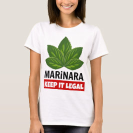 Camiseta Marinara Manténganlo Legal