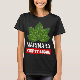 Camiseta Marinara Manténganlo Legal