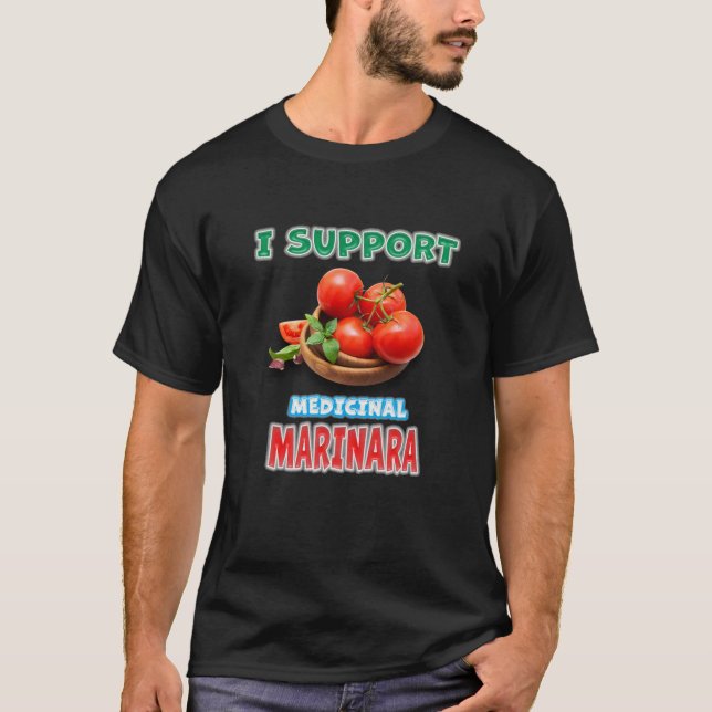 Camiseta Marinara Medicinal (Anverso)