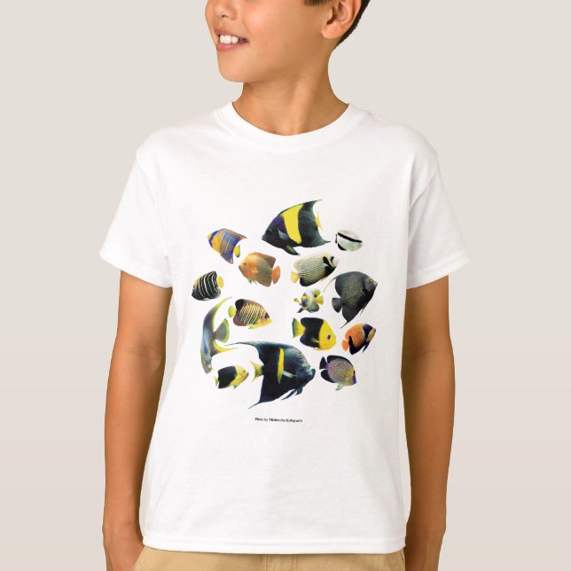 Camiseta Marine angelfish (Anverso)