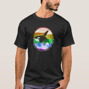 Camiseta Marine Bi, activista de la Tierra de ballenas con 