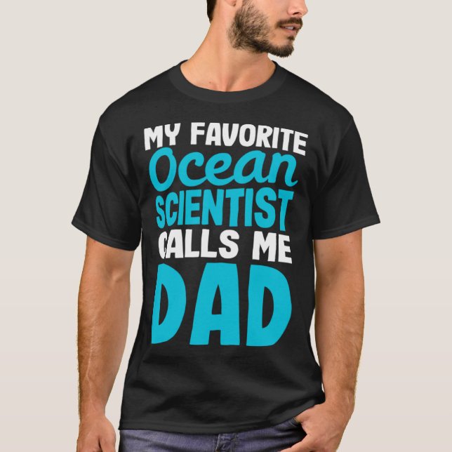 Camiseta Marine Biologist Dad Marine Biology (Anverso)