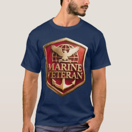 Camiseta Marine Corps Veteran Logo