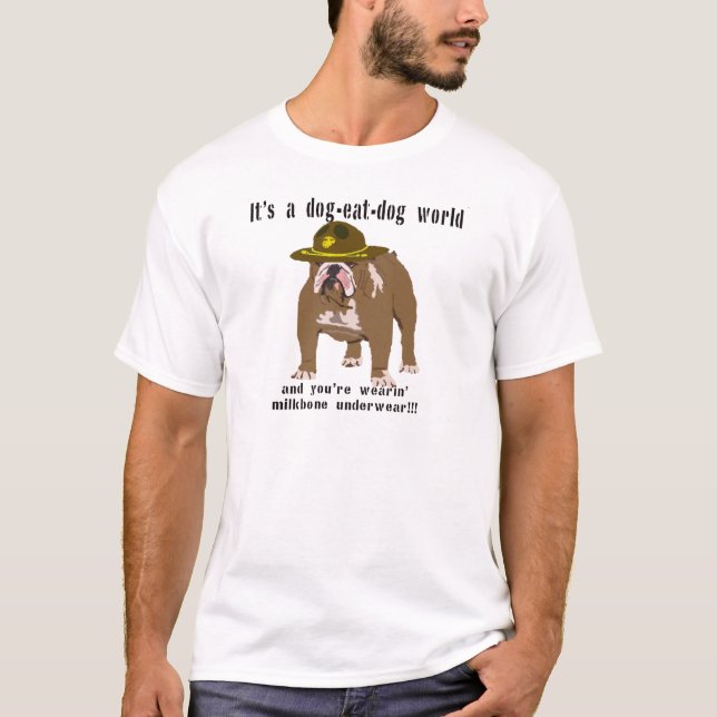Camiseta Marine DI Bulldog (Anverso)