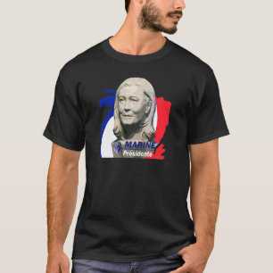 Camiseta Marine Le Pen Presente