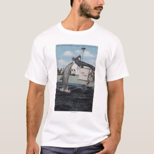 Camiseta Marineland, la Florida - marinero Mouthfeeding