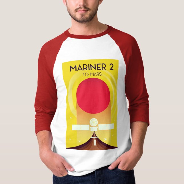 Camiseta Mariner 2 A Marte (Anverso)